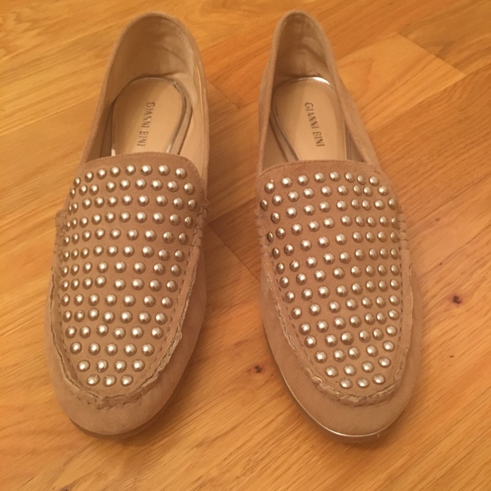 Gianni B.Suede loafers(size 10)